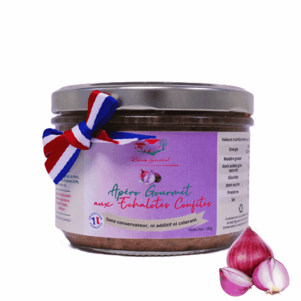 Gourmet Aperitif with Candied Shallots