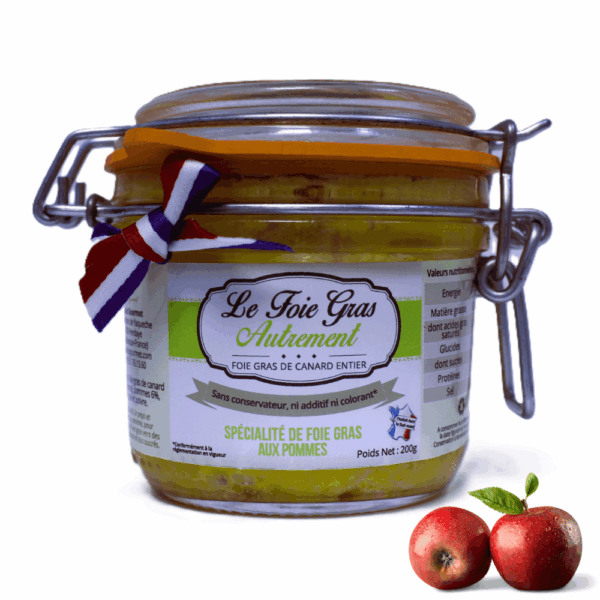 Whole Foie Gras with Apple