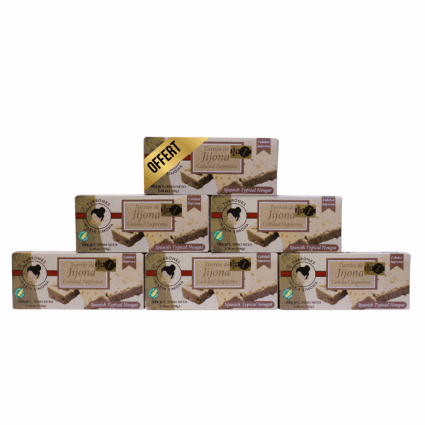 Turron Jijona Pack (5+1)