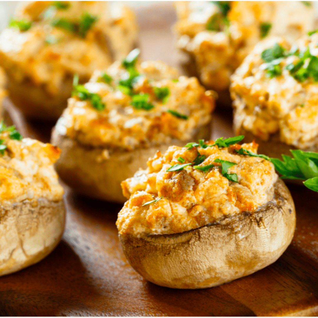 Stuffed mushrooms
