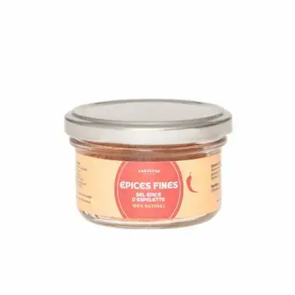Sel fin épicé au piment d’Espelette AOP
