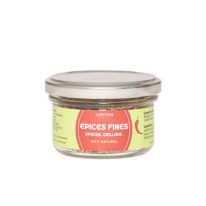 Sel spécial grillade au sel fin, herbes aromatiques & piment d'Espelette AOP
